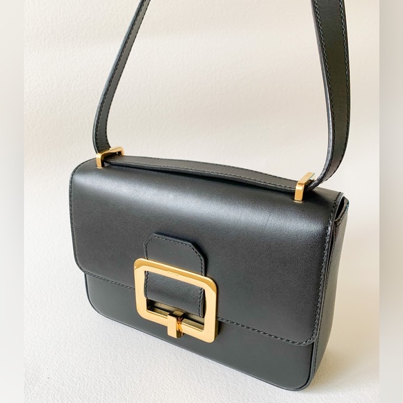 👜 BALLY Ladies Janelle Buckle Shoulder Bag - Picture 5 of 10